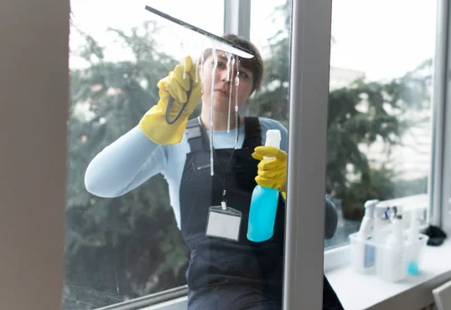 Nettoyage de vitres intérieures et extérieures à Chaillé-les-Marais